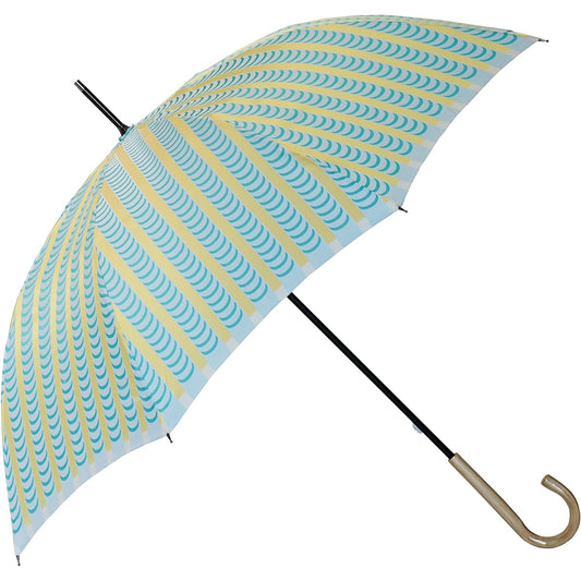 Makita Shoten + Stig Reventri DRAPES Women's Long Umbrella, Scandinavian Design, Luxury Koshu Ori, Made in Japan