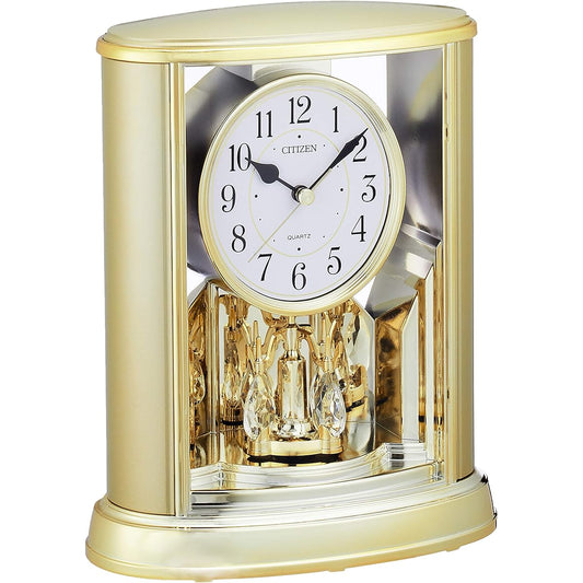Citizen Table Clock Analog Saloon Gold CITIZEN 4SG724-018