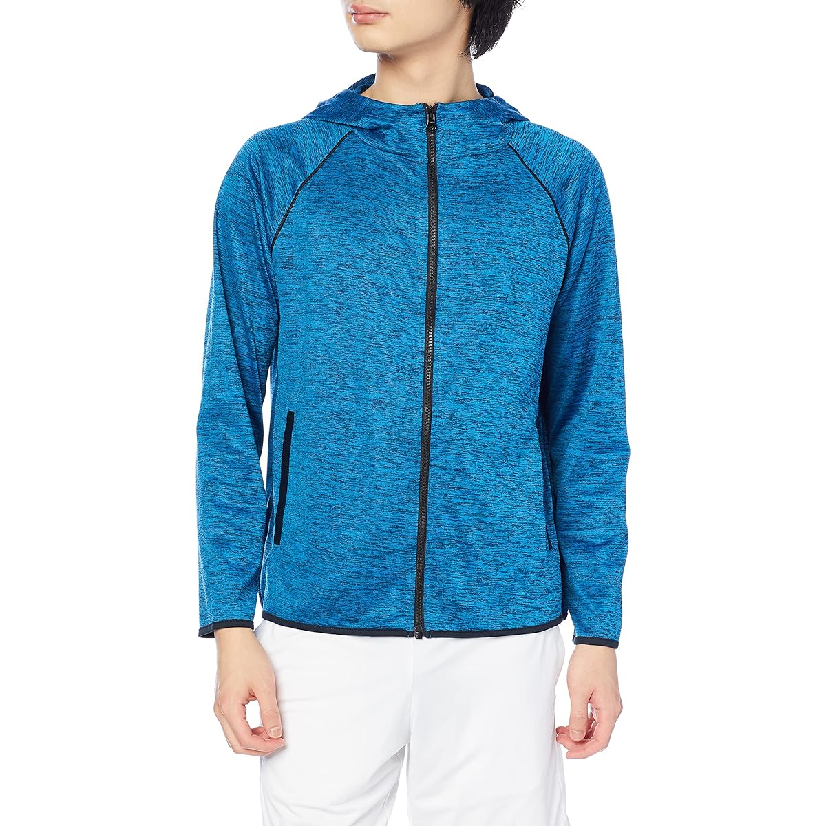 [Mizuno] Training Wear, Heather Jacket, UV Protection, UPF50+ K2JC9140 Men's