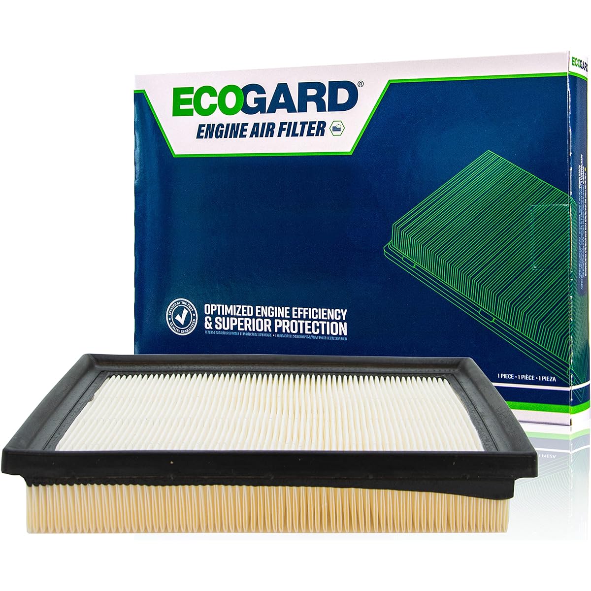 ECOGARD XA6114 Premium Engine Air Filter Toyota Prius 1.8L Hybrid 2010-2015 Prius V 1.8L Hybrid 2012-2017 RAV4 2.5L Hybrid 2016-2018