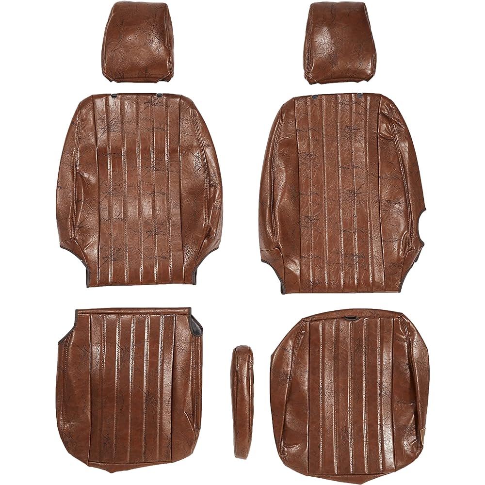 For MR52S / MR92S Hustler only *Vehicles equipped with personal table grace seat cover Antique Design S Brown S081A-AQ-BR