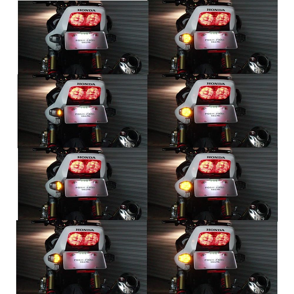 POSH Motorcycle Supplies Sequential Turn Signal (HONDA) CB1300SF CB1300SB CB1300ST CB400SF CB400SB 153008