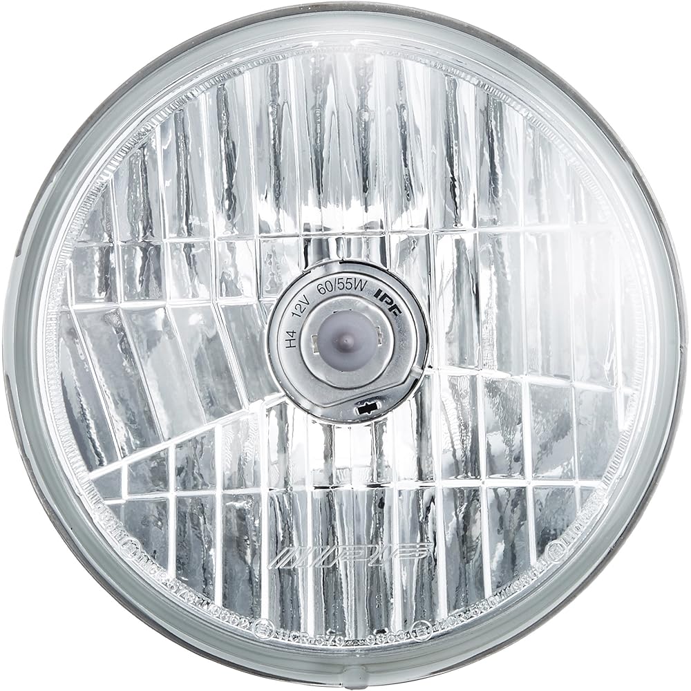 IPF headlight ASSY halogen H4 round 2-lamp multi-reflector no position genuine product HL-42