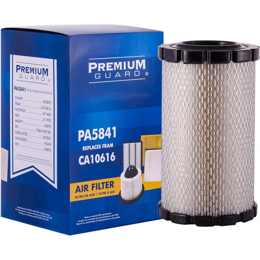 Premium Guard Air Filter PA5841 | Ford Escape 2012-2009 Mazda Trivates 2011-2008 Compatible with Mercury Mariner 2011-2009