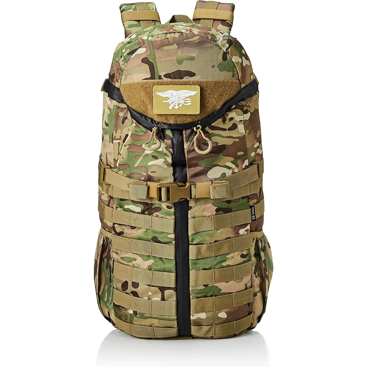 [F-style] Rucksack with PVC patch, waterproof fabric, center zipper type assault 3-day rucksack F-SD010439