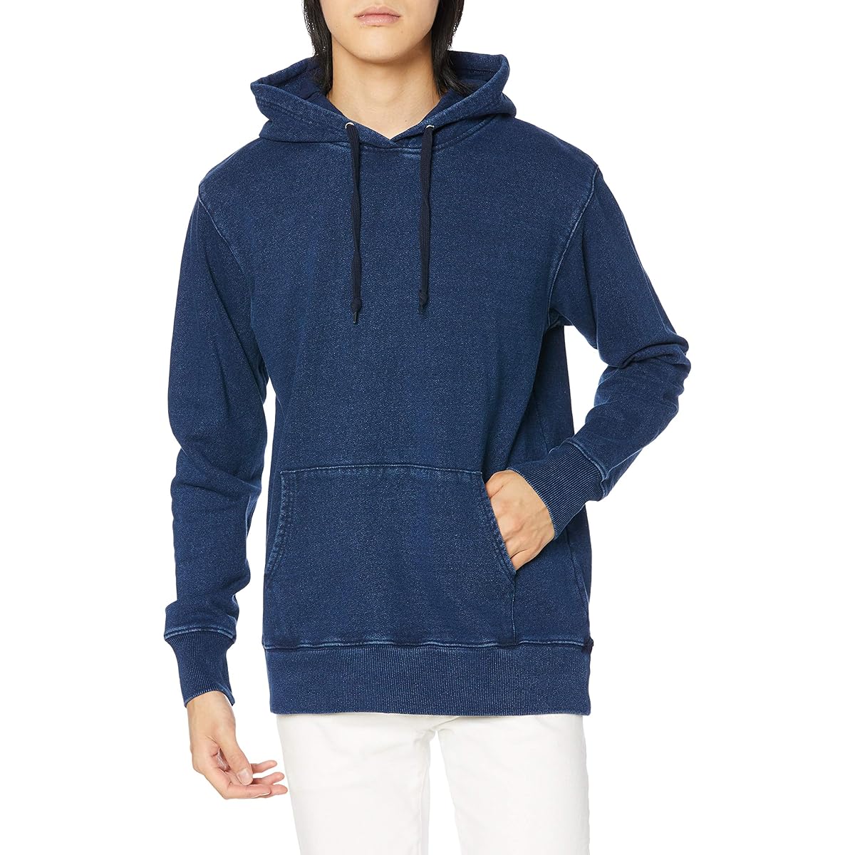 [United Athlete] 12.2oz Denim Sweatshirt Pullover Parka (Pile Lining) 390701 [Men's]