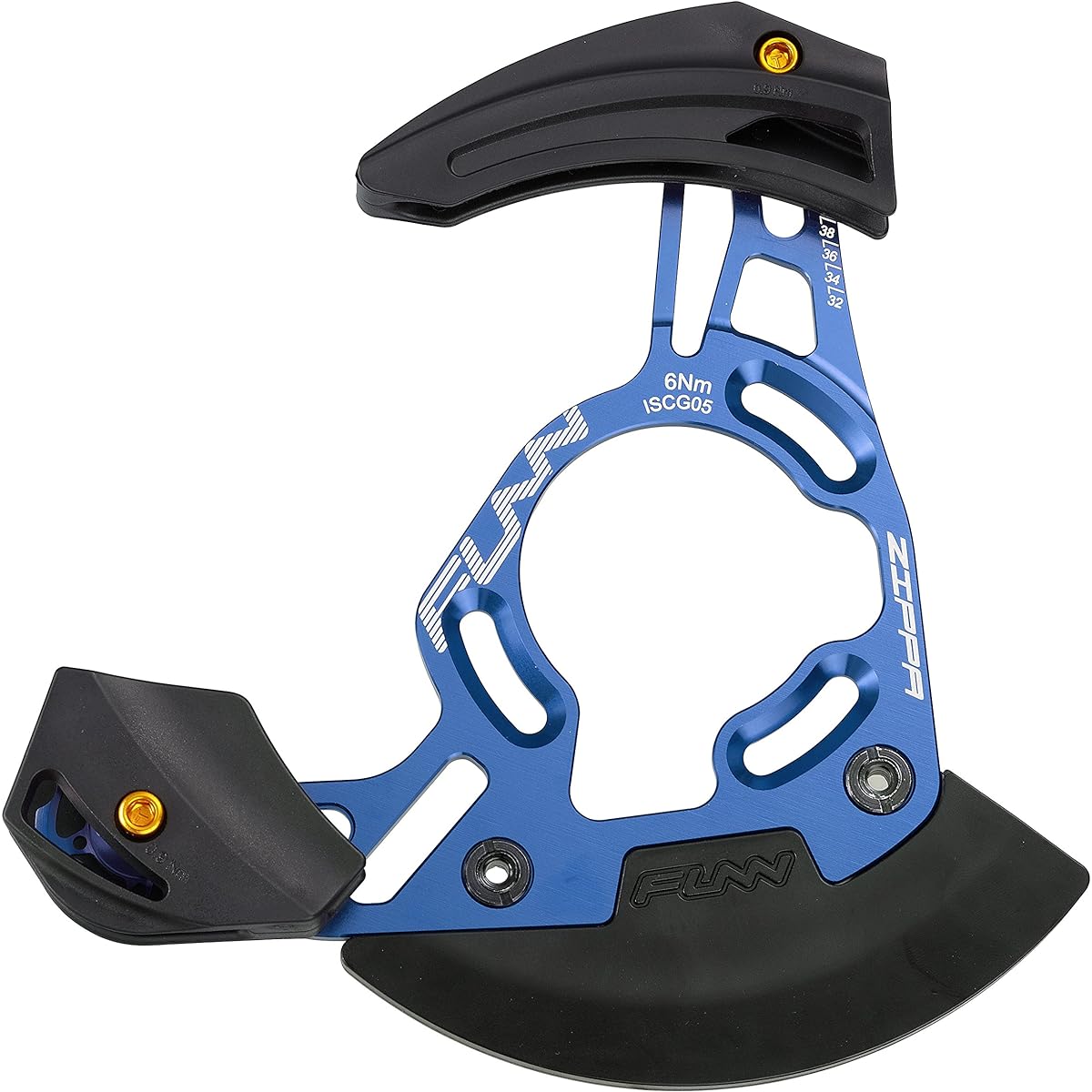 Funn Zipper AM (Zippa DH) Bicycle, MTB Chain Guide, ISCG05 Mount, BSA Type BB, Suitable for Downhill