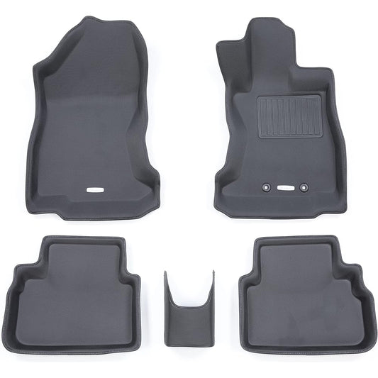 Clazzio Floor Mat 3D Type Set for 1 Levorg VN R2/10~ NEW Rubber Type Black EF-8008 [5EEFB8008K]