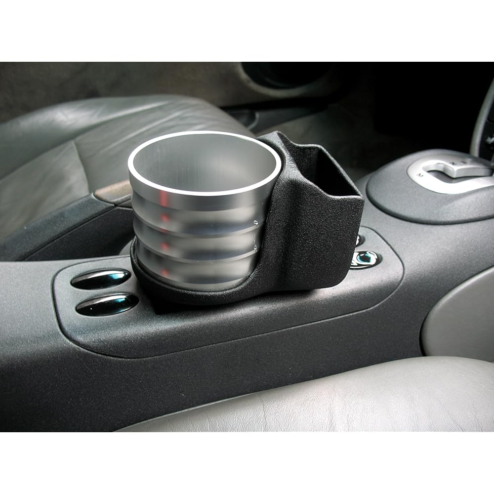 ALCABO Drink Holder Black Cup PORSCHE 996/986 for Left Handle AL-104B