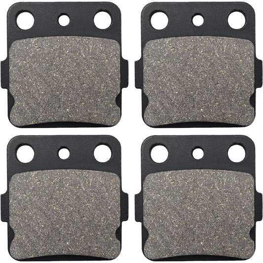 SOLLON Front and Rear Brake Pads for Honda TRX420 TRX300 TRX 420 Fourtrax Rancher 2007-2015 TRX300 EX Fourtrax 1993-2008 TRX400 Fourtrax 1999 2000 TRX400 Sportrax 2000 1-2000 12.5