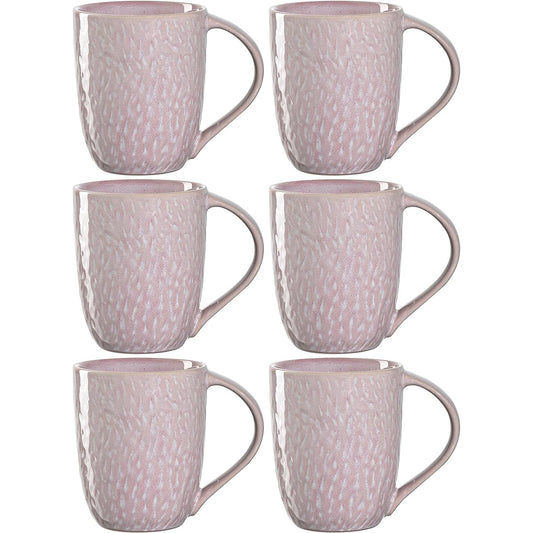 LEONARDO Ceramic Cup 430ml Rose Matera Set of 6 018568