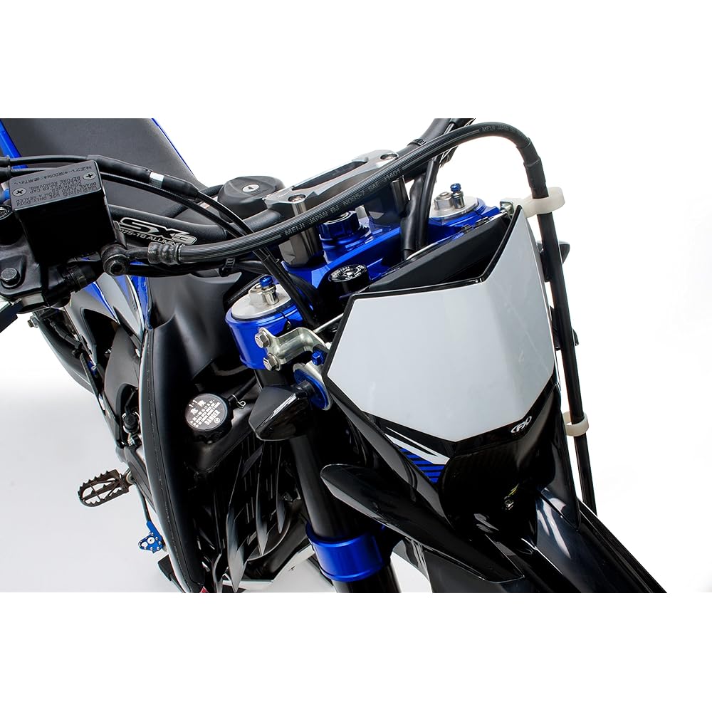 ZETA Triple Clamp Kit WR250R/X Only Blue ZE14-4252