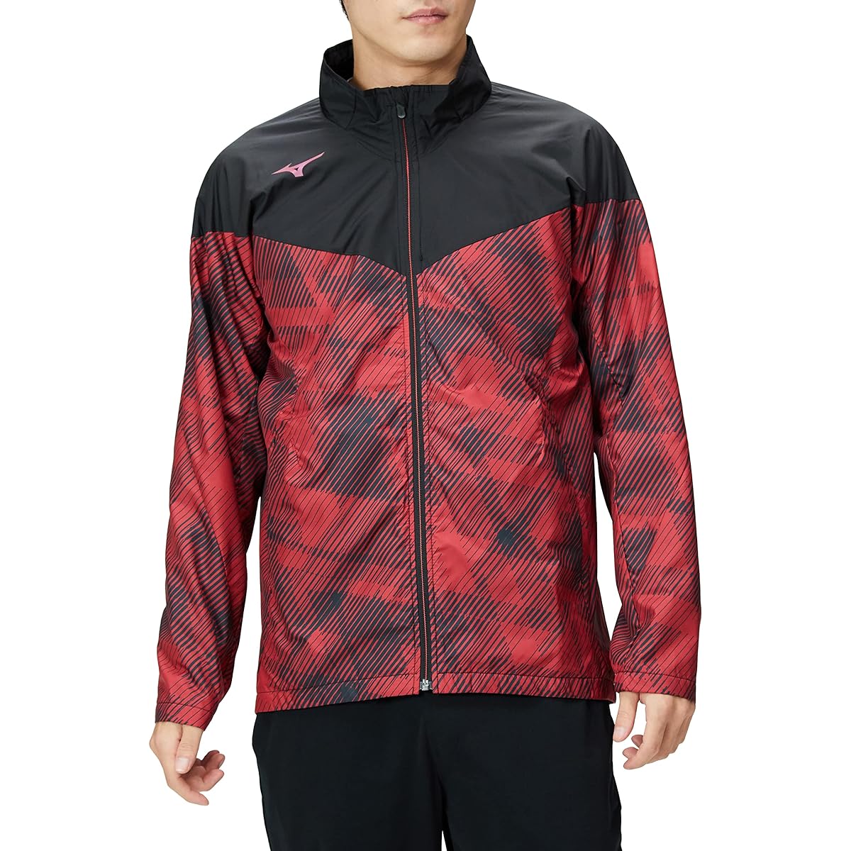 [Mizuno] Training Wear Breath Thermo Warmer Jacket Moisture Absorption Heat Generating Windproof Water Repellent 32ME2541 Men's