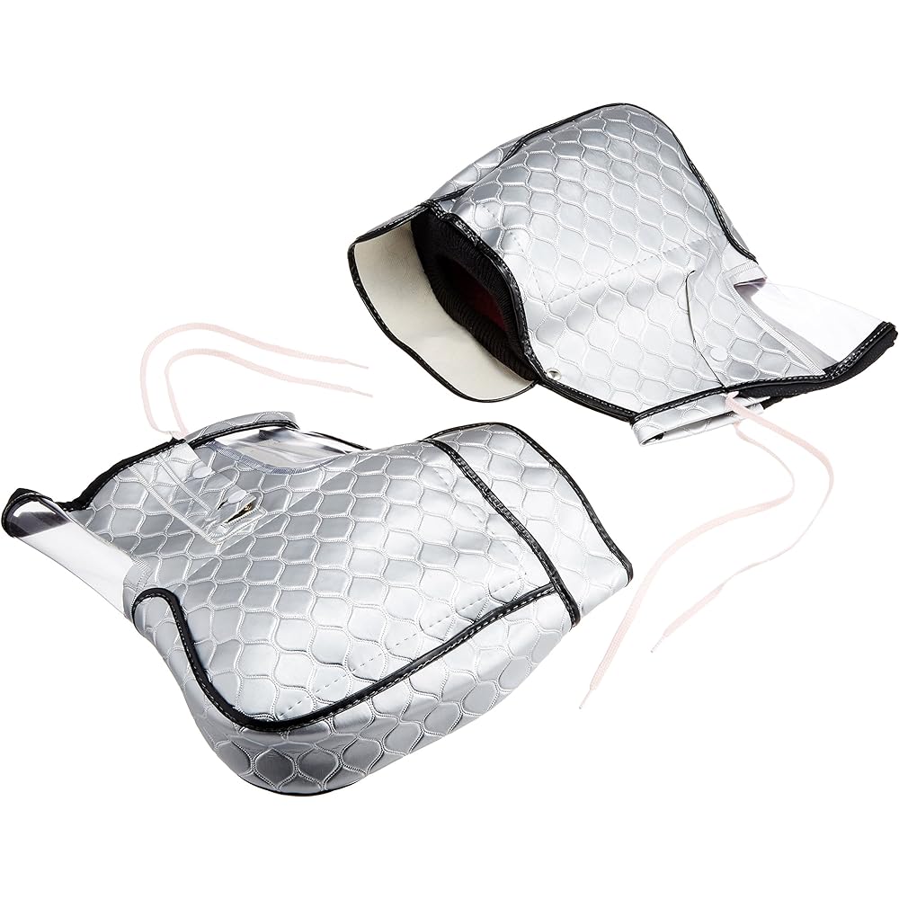 Okubo Seisakusho MARUTO Handle Cover for Mini Bike K2 [Silver] [Product Number] K2-2600