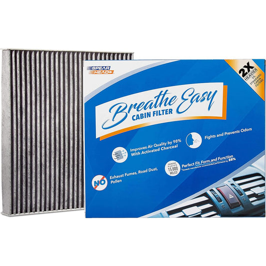 SPEARHEAD Premium Breeze Eye Cabin Filter Up to 25%long life (Be-381)
