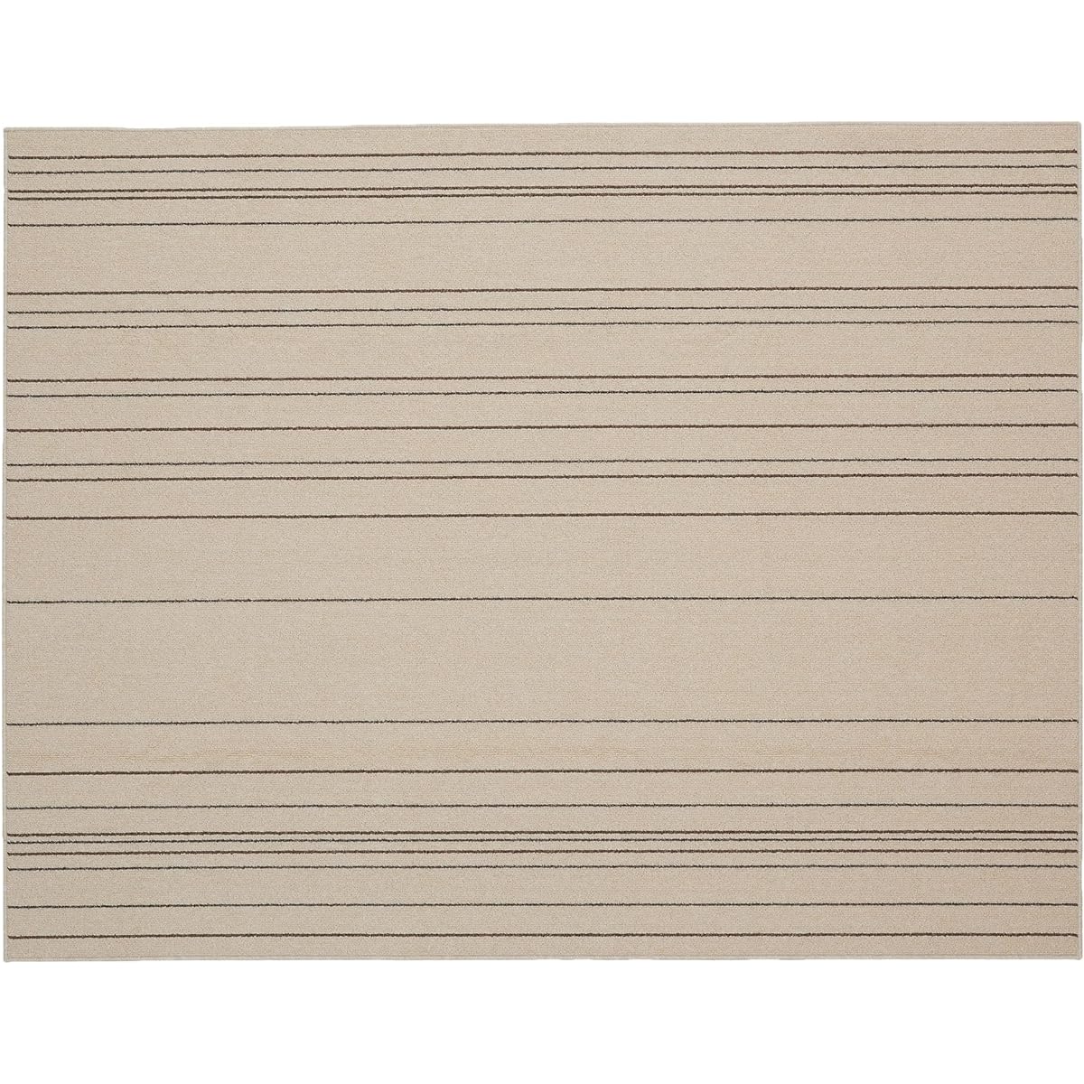 Suminoe Rug Ivory 110 x 130cm Washable Wire Line 13286544