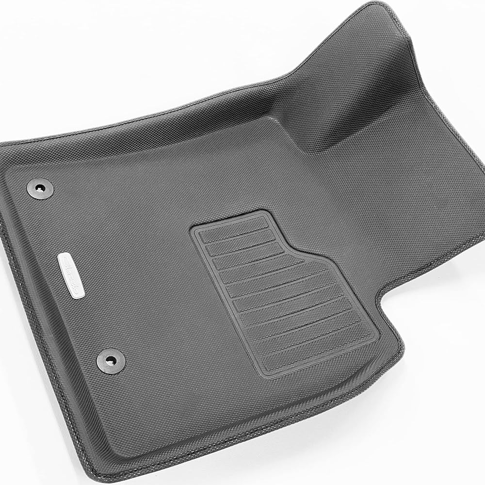 Clazzio Floor Mat 3D Type Set for 1 CX-30 2WD AT Car R1/10~ NEW Rubber Type Black EZ-7080 [5EEZB7080K]