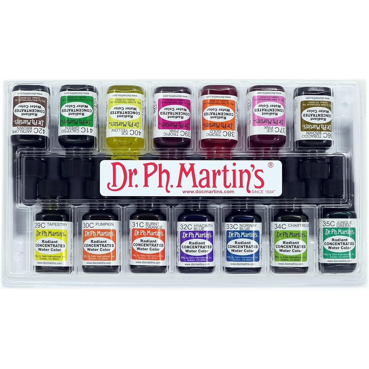 Dr. Martens Radiant 1/2OZ 14 color set C set