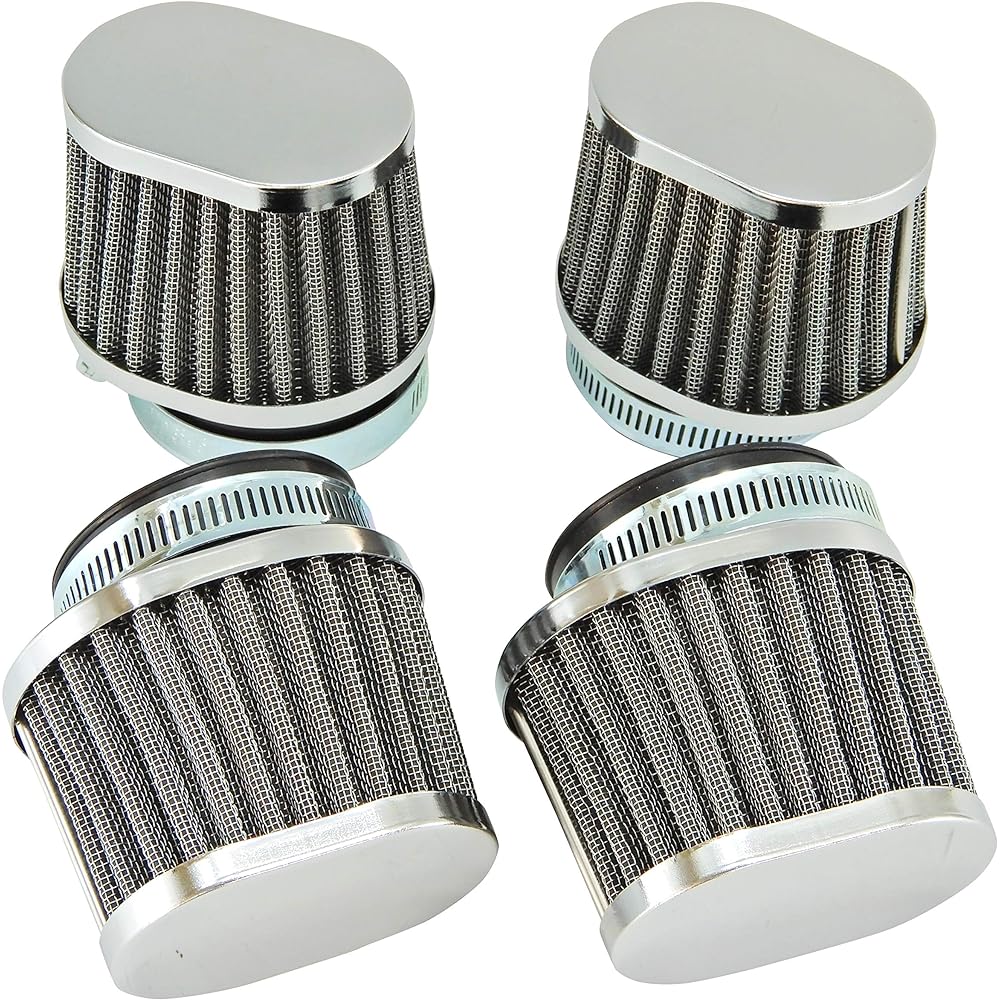 Ager Oval Power Filter 54mm Plated 4 Pack