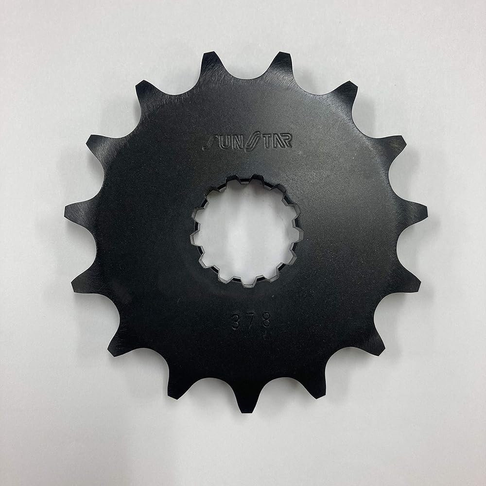 SUNSTAR Front Sprocket 520-13 D-TRACKER(01-)/KLX250(01-)/Ninja250R 378-13 13T