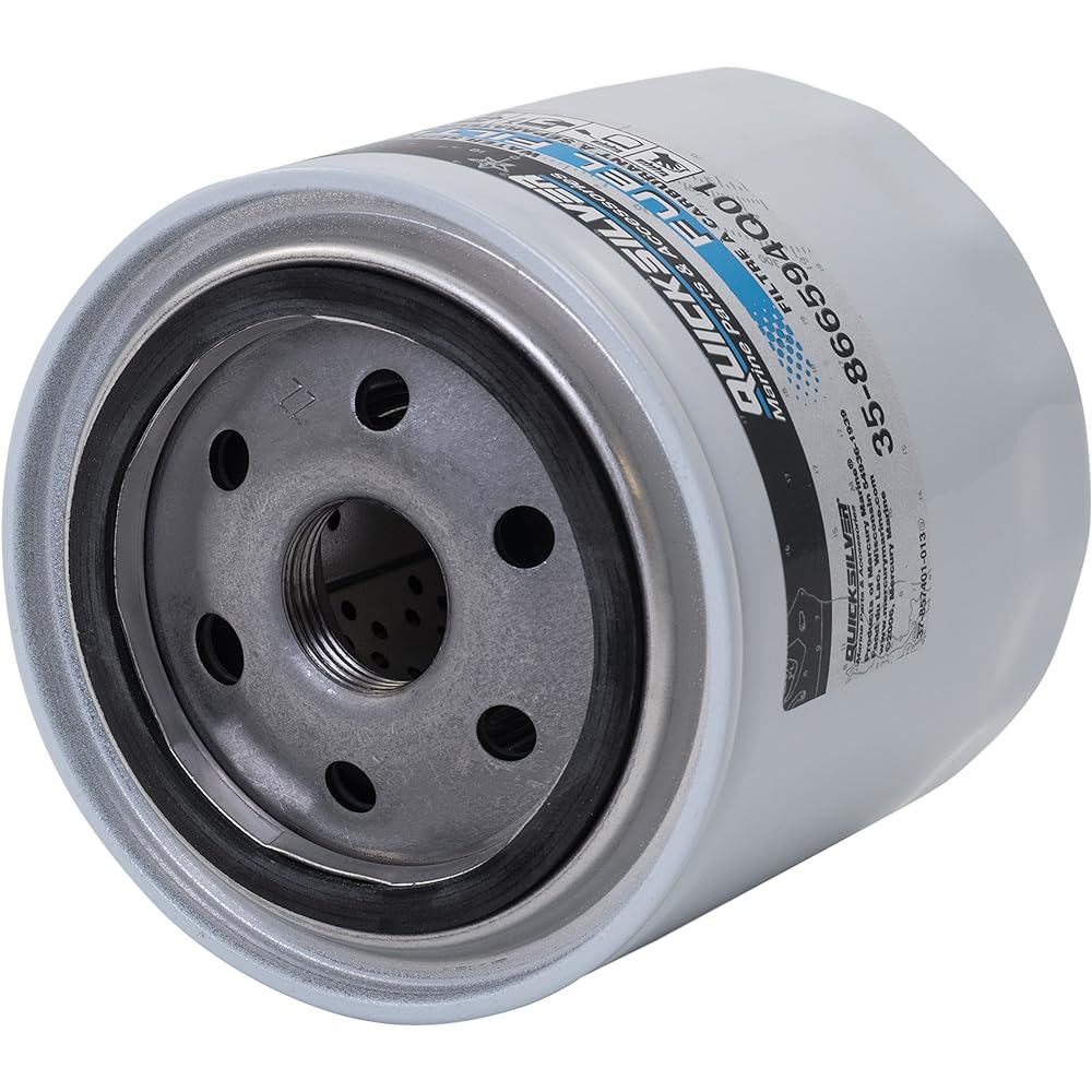 QuickSilver 866594Q01 For Mercruiser Vazer and 3.0L MPI EC engines for some water removal fuel filters