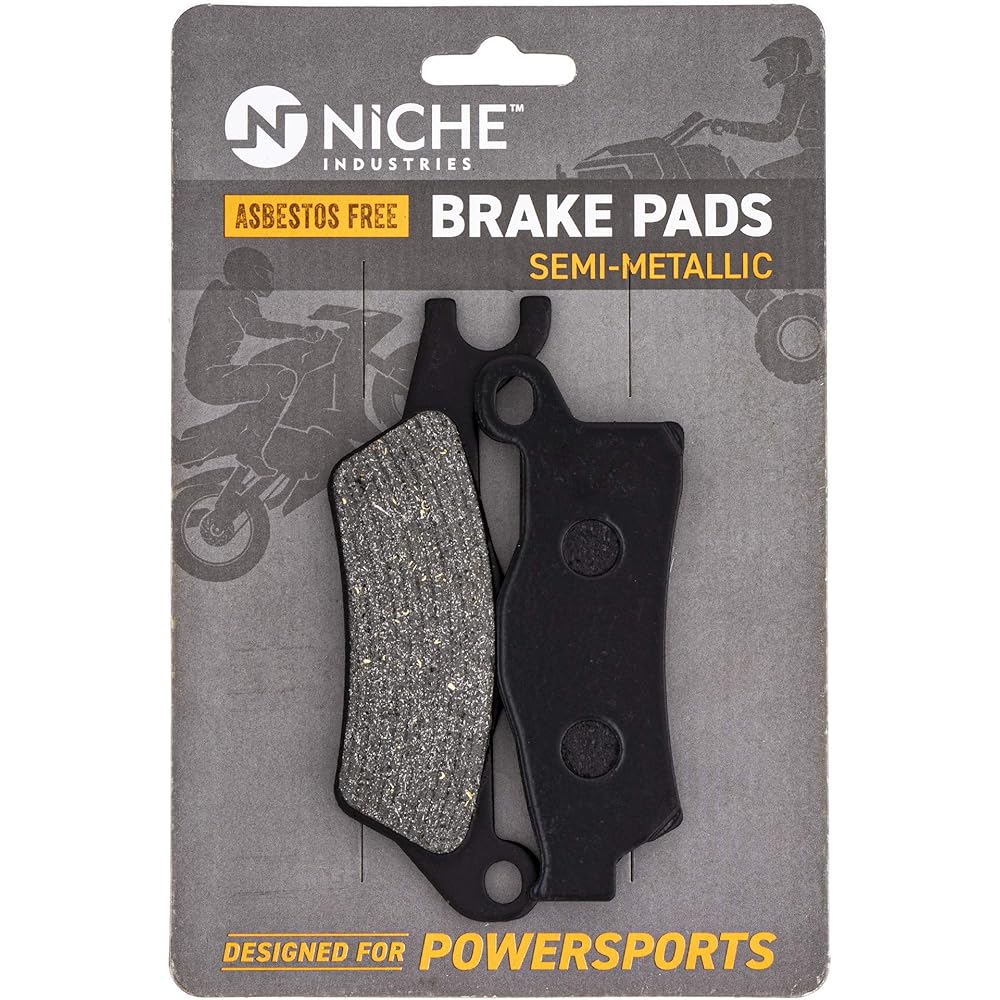 NICHE Front/Rear Right Brake Pad Set CAN-AM 705601014 Semi-Metallic