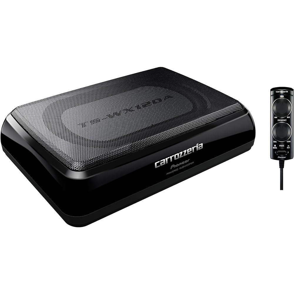 Pioneer Speaker TS-WX120A Subwoofer 20cm x 13cm Powered Subwoofer Carrozzeria
