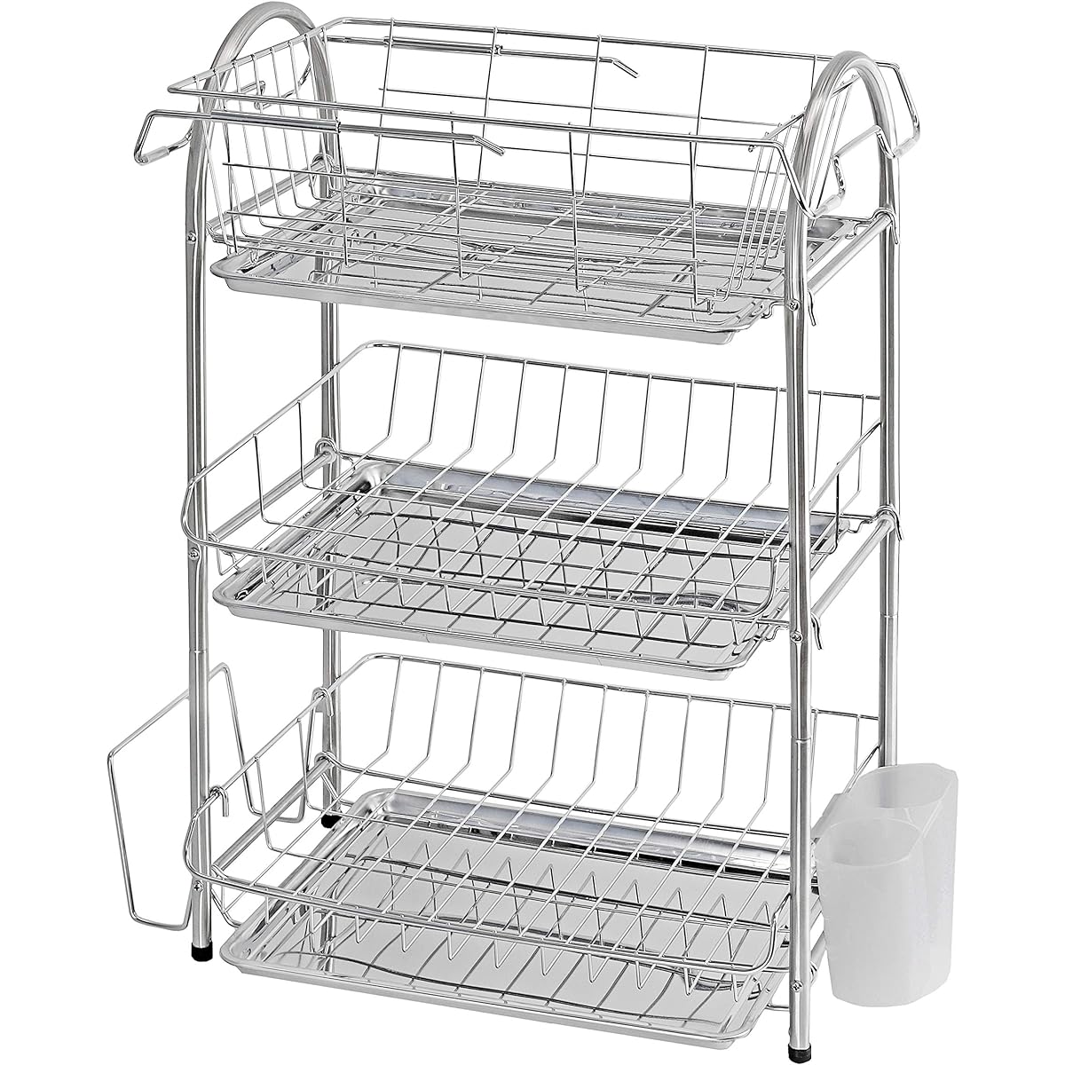 Pearl Metal Tableware Drainer Basket 3 Tiers Forel H-6142