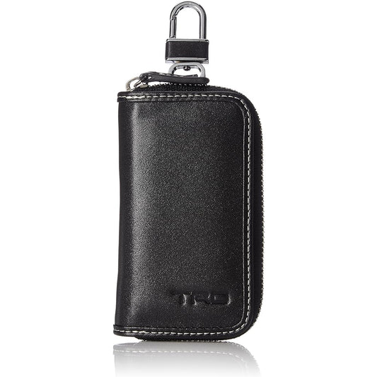 [Toyota Racing Development] Key Case Cowhide Men's Round Zipper Smart Key Case Made in Japan (Toyooka Bag) 8415