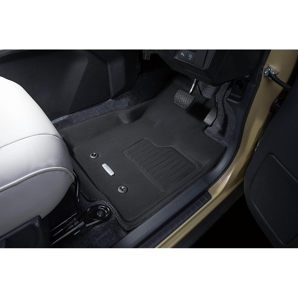 Clazzio Floor Mat 3D Type Front Only Tufted LA900S R2/6~ NEW Rubber Type Black AS-6540 [9ABAS6540K]