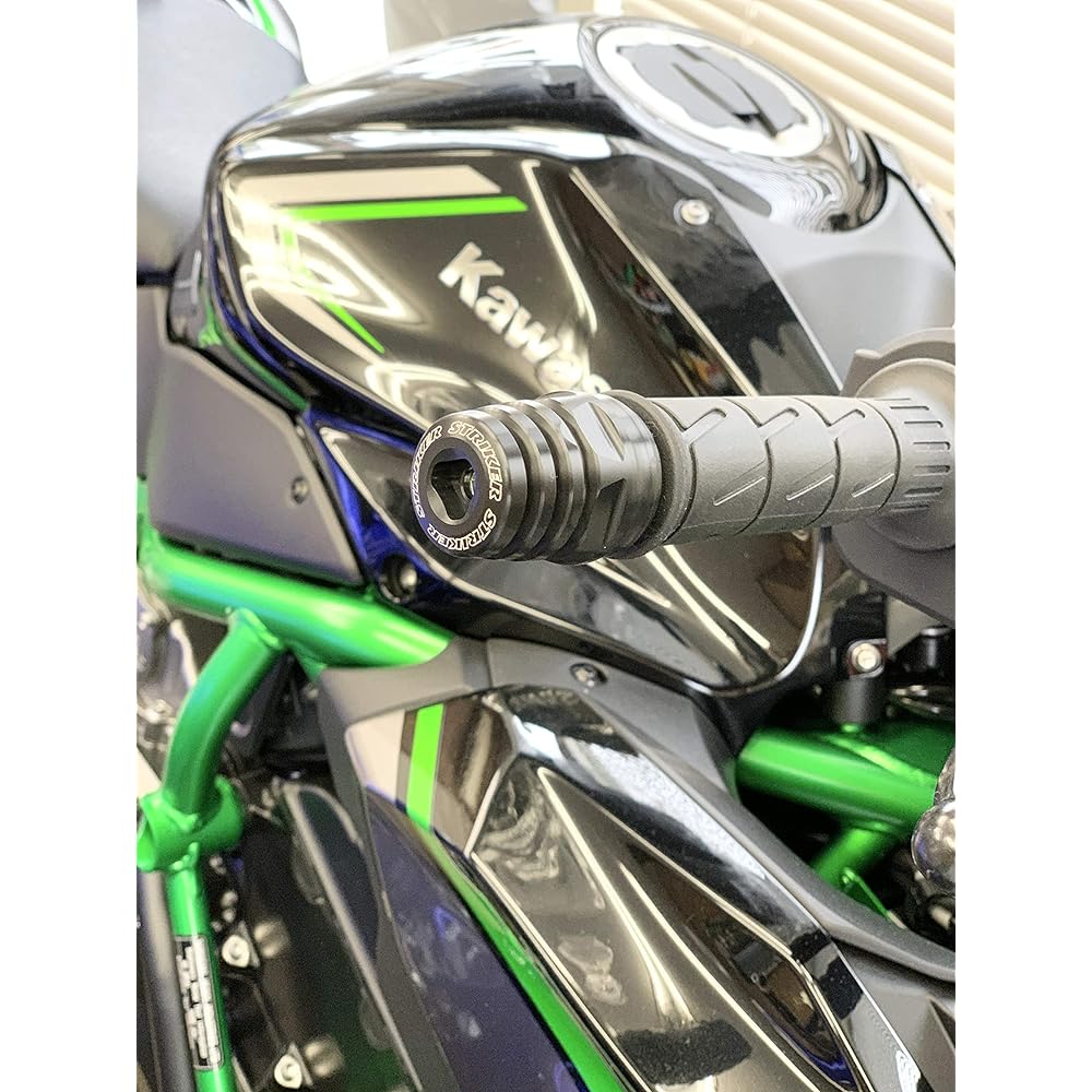 STRIKER Bar End Z900RS Ninja250 Ninja400 Z H2 Left and Right Set Grip End SS-GE001K