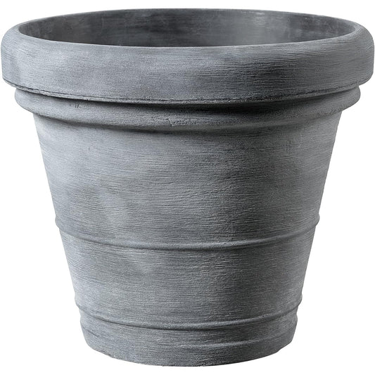 Green Pot Bordeaux Gray Polyethylene (PE) 40cm TP-TM40GR