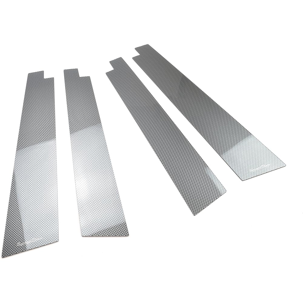 SecondStage Prius 50 Series Pillar Garnish Visor Equipped Car Carbon Style T258D1C