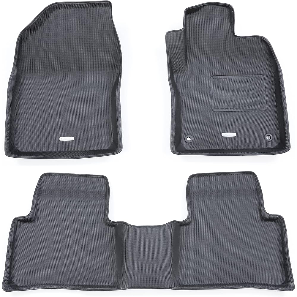 Clazzio Floor Mat 3D Type Set for 1 Prius 50 Series Lithium Ion Battery Car NEW Rubber Type Black ET-1078 [5EETB1078K]
