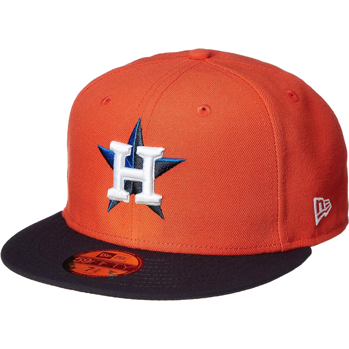 [New Era] Baseball Cap 59FIFTY MLB Onfield Houston Astros Alternate 2022 Model Orange/Navy Free