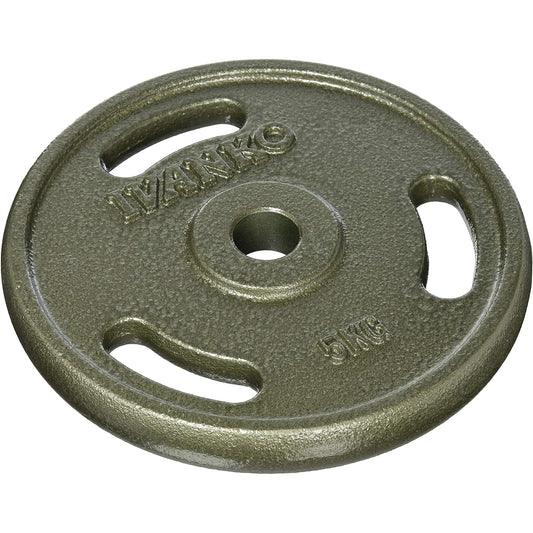 IVANKO Weight Plate Standard Paint Easy Grip Plate 1.25kg/10kg/15kg/20kg Diameter 28mm Grip Plate