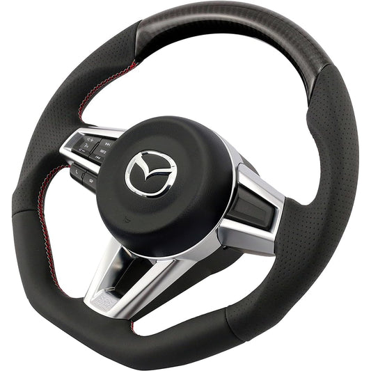 KENSTYLE Original Steering MC03 Mazda Roadster (ND5 Series) Carbon/Leather Combination