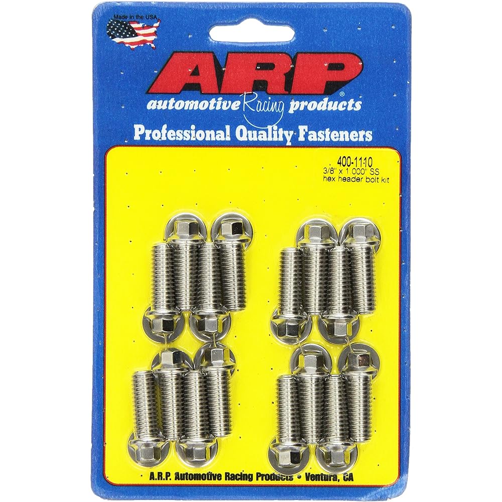 ARP 4001110 Stainless steel 300 Hexagonal Bolt Kit -16 Packs