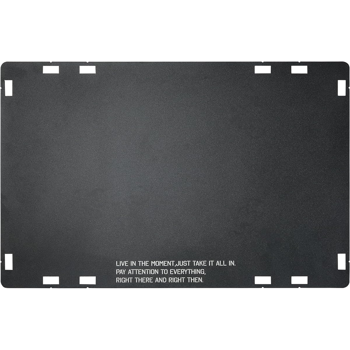 CAMPING MOON Tactical Table Top Plate Table One Work Top Black Gear T-510-TB