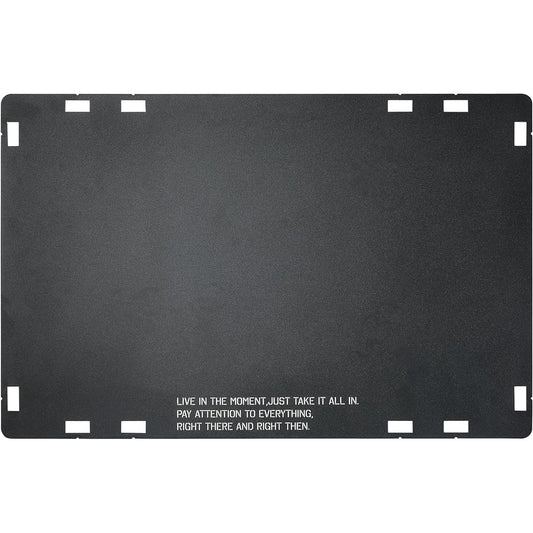 CAMPING MOON Tactical Table Top Plate Table One Work Top Black Gear T-510-TB