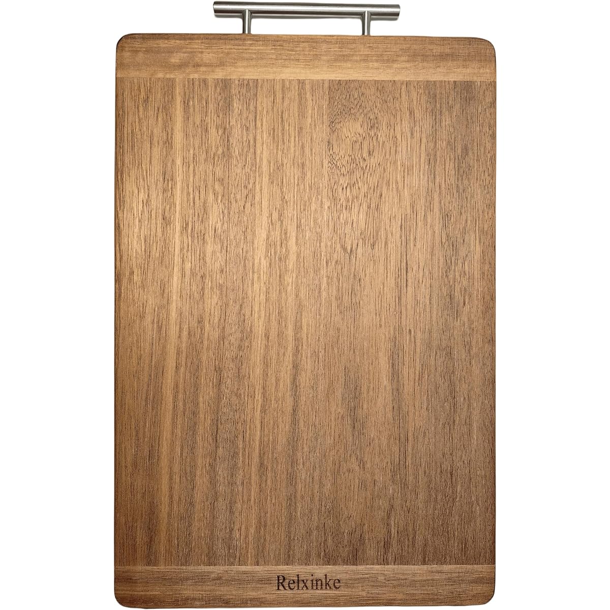 Relxinke Wooden Cutting Board, Large, Mildew-Free, Antibacterial, Hard Wood Cutting Board, Heavy, Stable, Anti-Slip, South American Zebra Wood, Stylish, 30 x 45 x 2.6 cm, Weight: 3.2 KG (XL)
