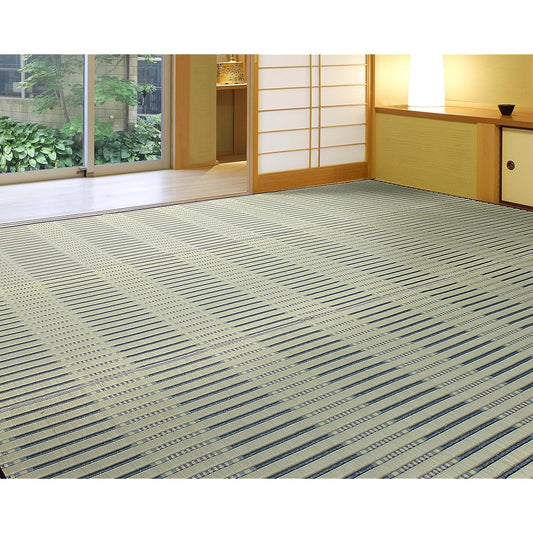 Edoma Kakegawa Ori Hanagoza Blue 8 tatami 81832380