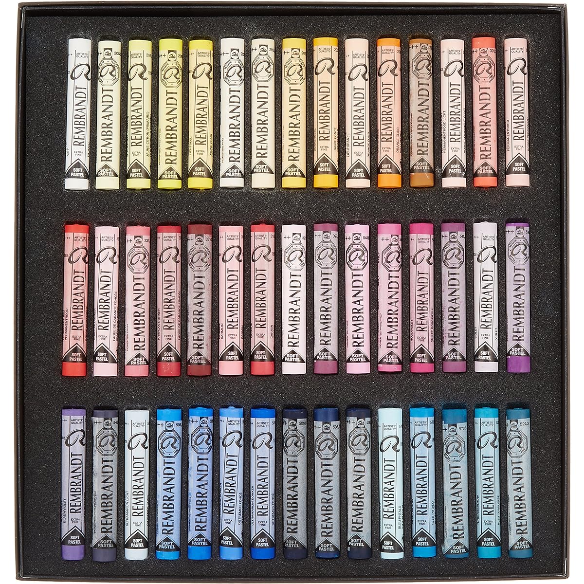 Talens Rembrandt Soft Pastel 90 Color Set for Figure Drawing