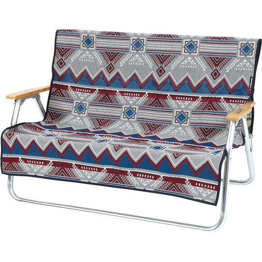 CAPTAIN STAG Bench Cover for Bench with Aluminum Back Cover Rug CS Native UP-2665/UP-2666/UP-2667