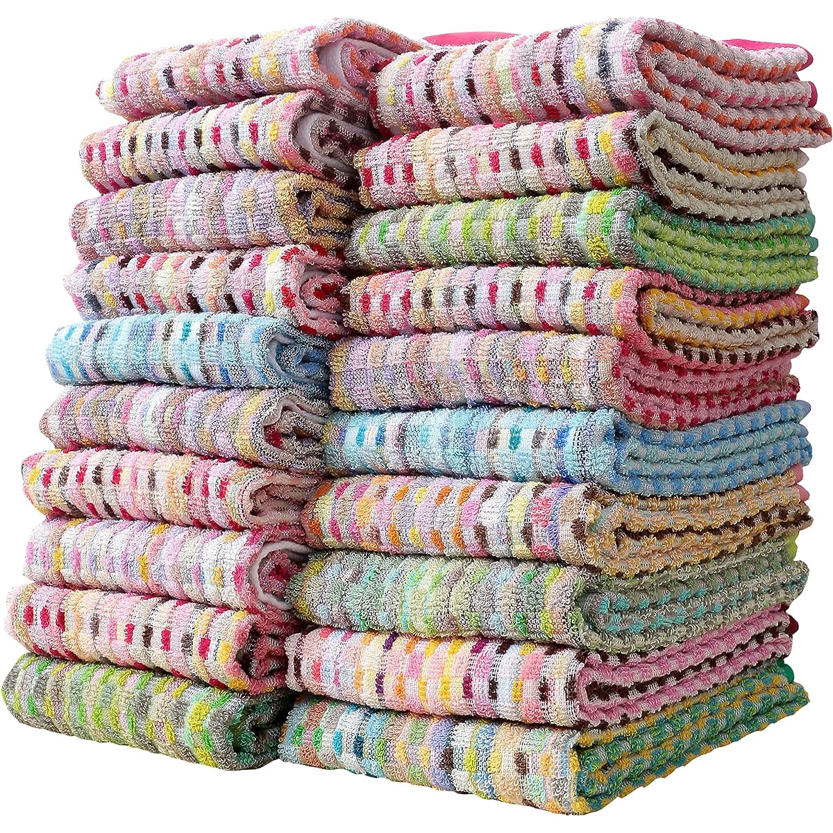 Vita Residual Thread Towel Face Towel Set of 20 34 x 80cm