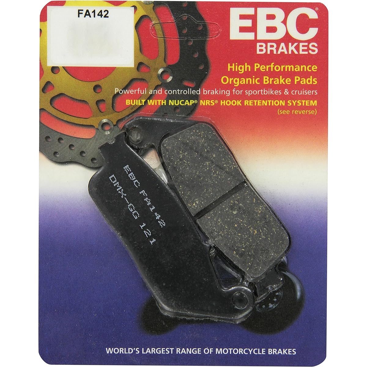 EBC DISC PAD SET