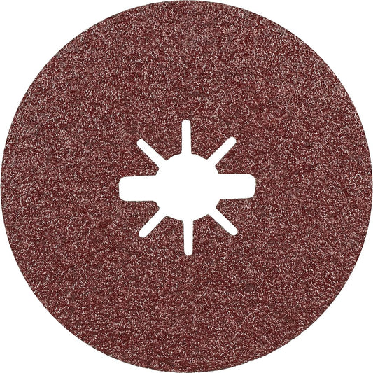 BOSCH X-LOCK Prisma Ceramic Sanding Disc R781 (Metal, 125mmφ, 60, 25 pieces) 2608621795