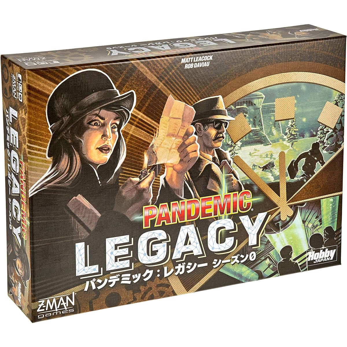 Hobby Japan Pandemic: Legacy Season 0 Japanese version (2-4 players, 30-60 minutes, 14 years and older) Board game