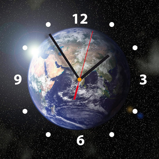 contento wall clock black size:28x28x2.1cm 866270