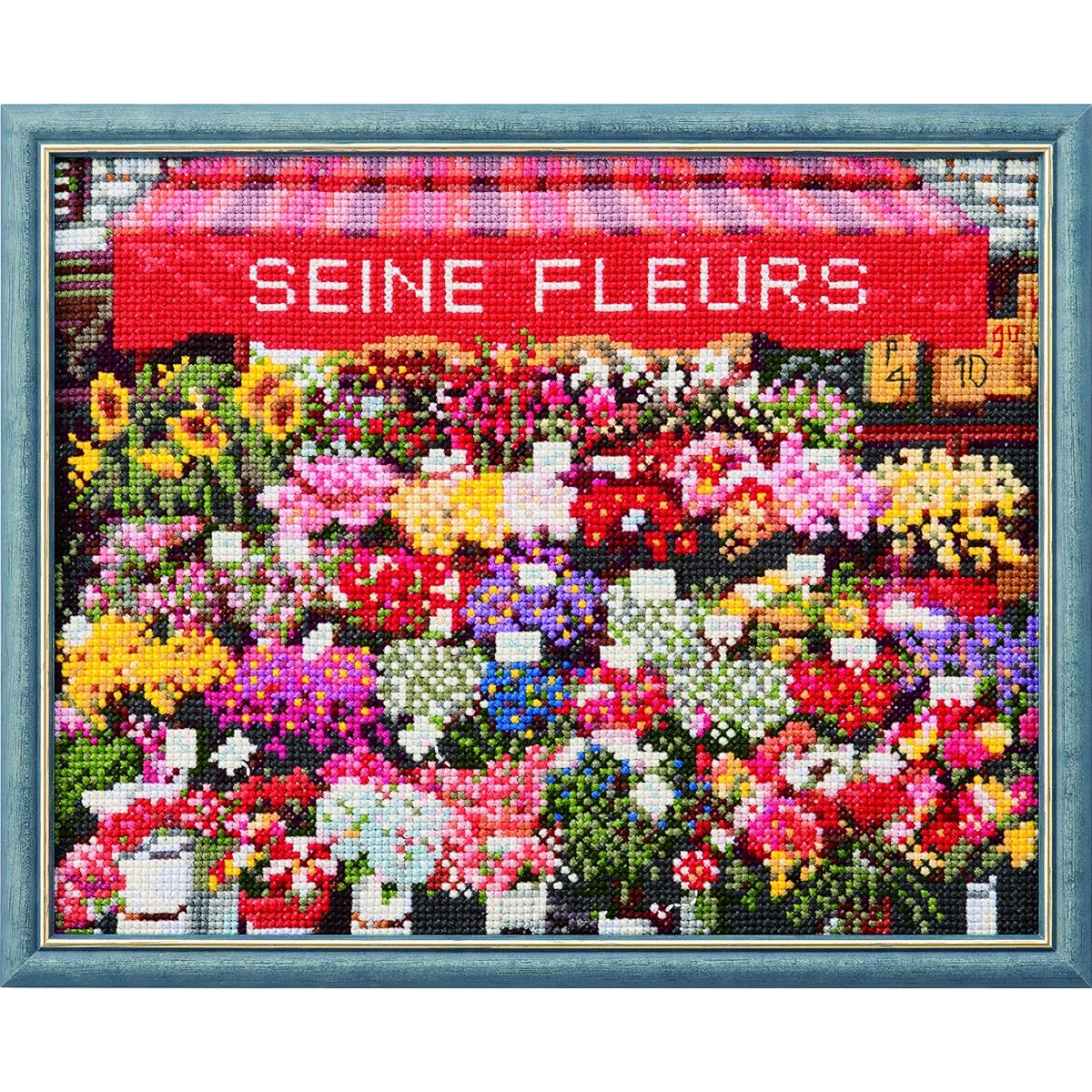 Lucien French Landscape Paris Flower Shop 713